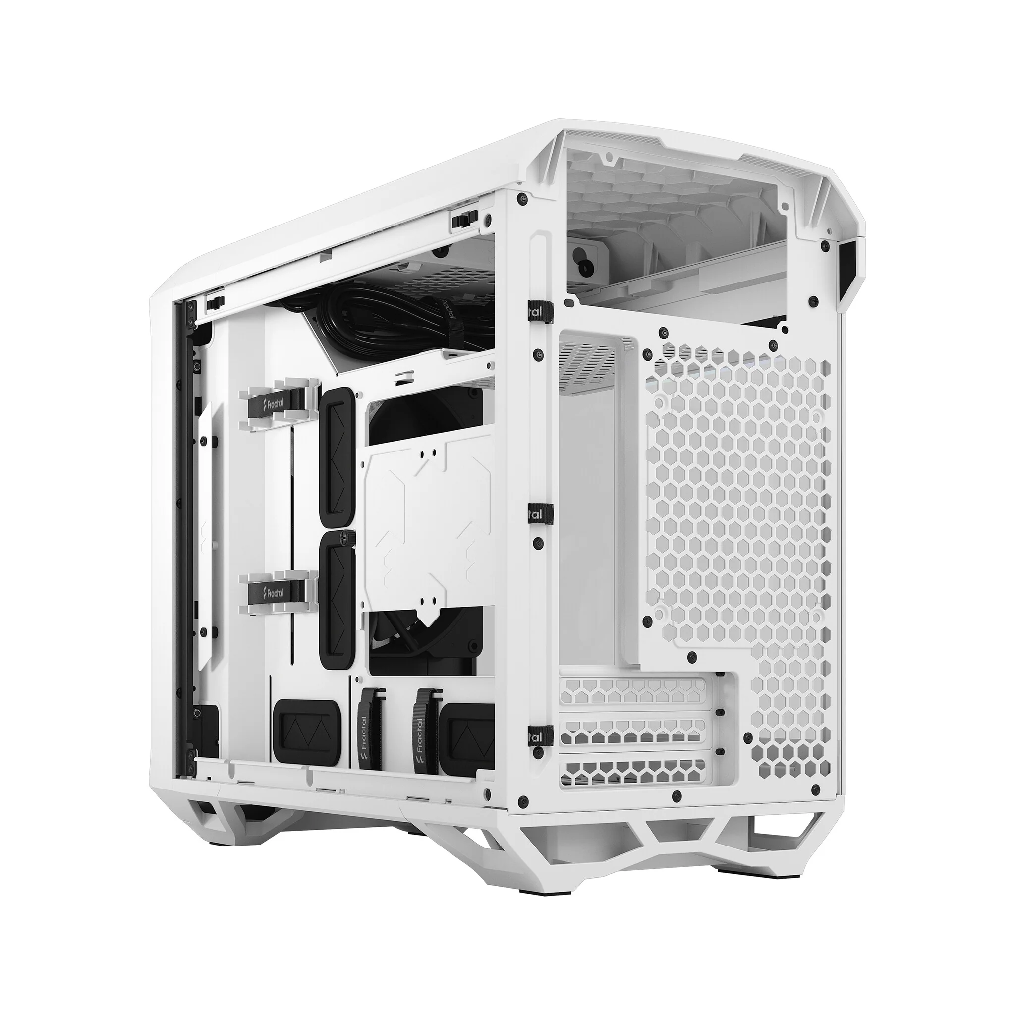Fractal Design Torrent Nano - Mini ITX Tower Case in White / Black - Image 12