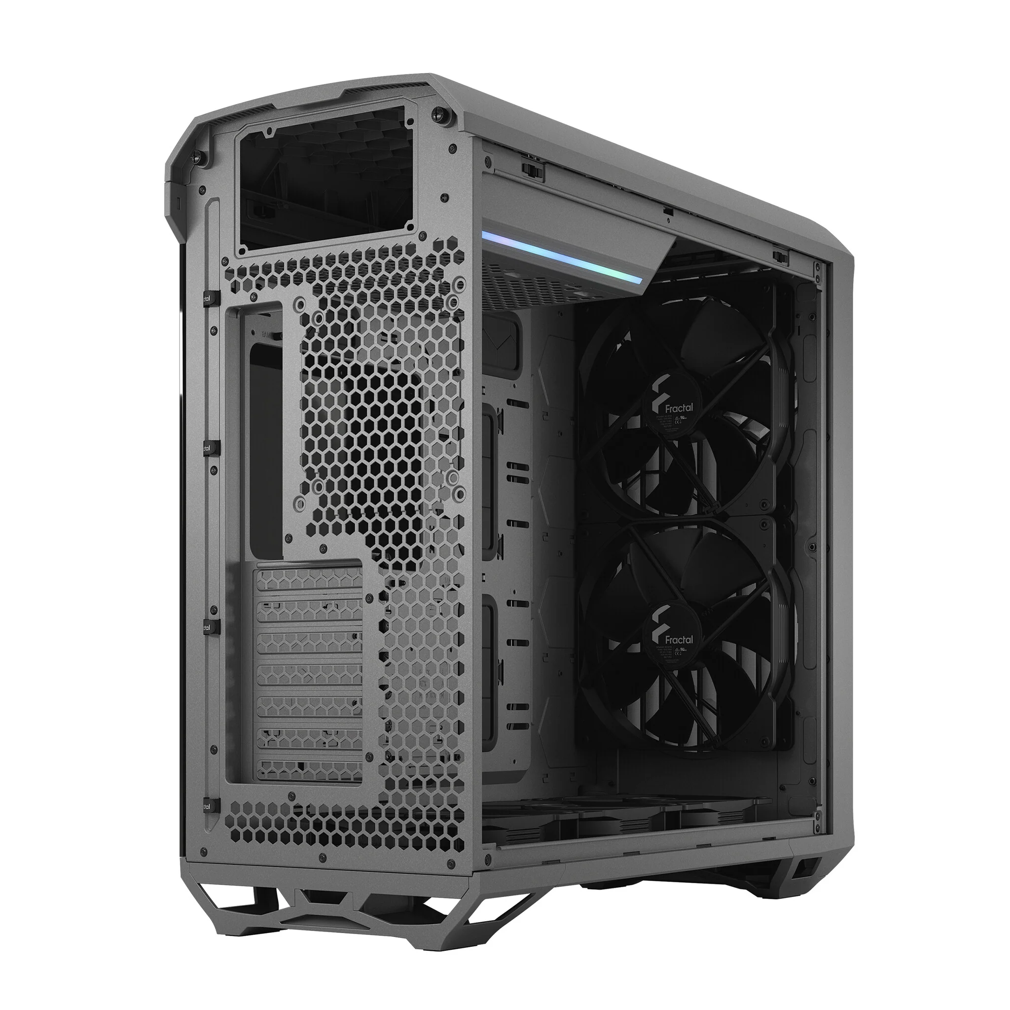 Fractal Design Torrent - ATX Mid Tower Case in Grey - Image 9