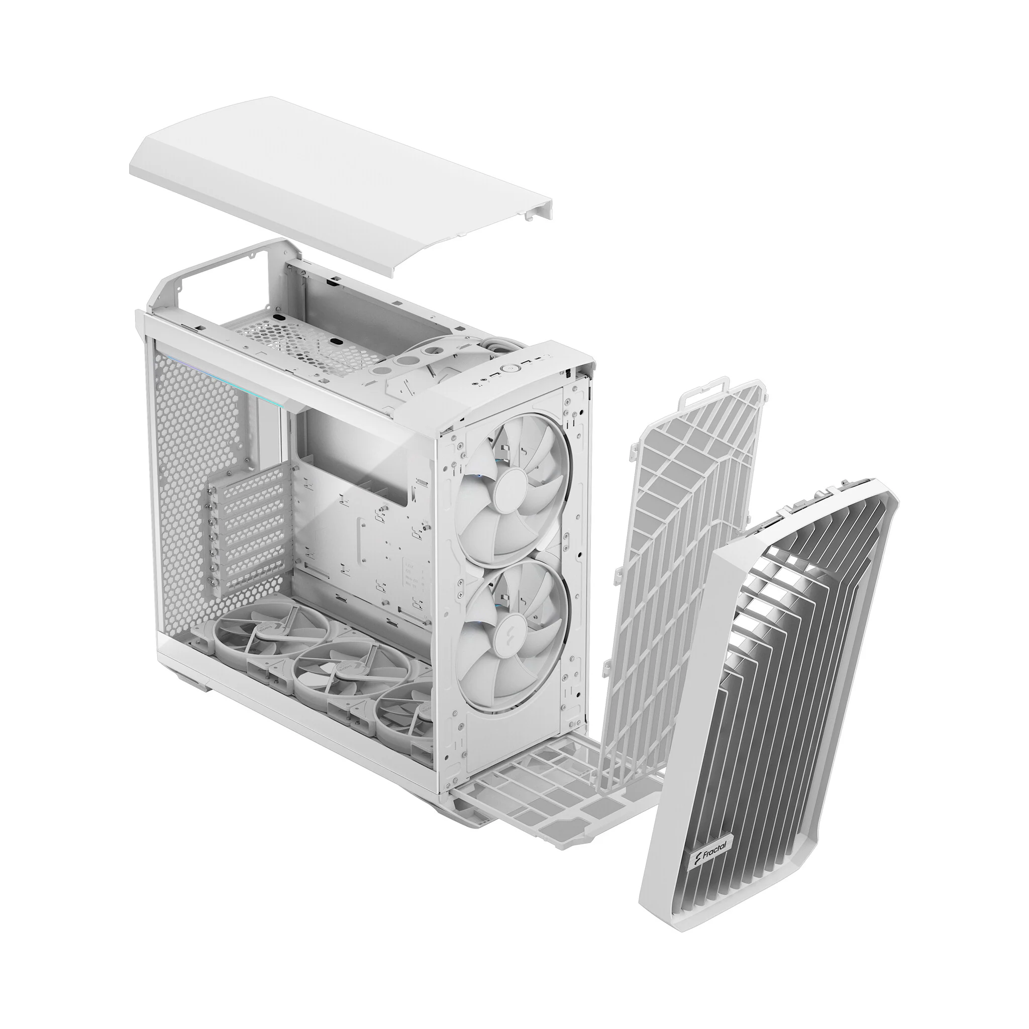 Fractal Design Torrent RGB - ATX Mid Tower Case in White - Image 15