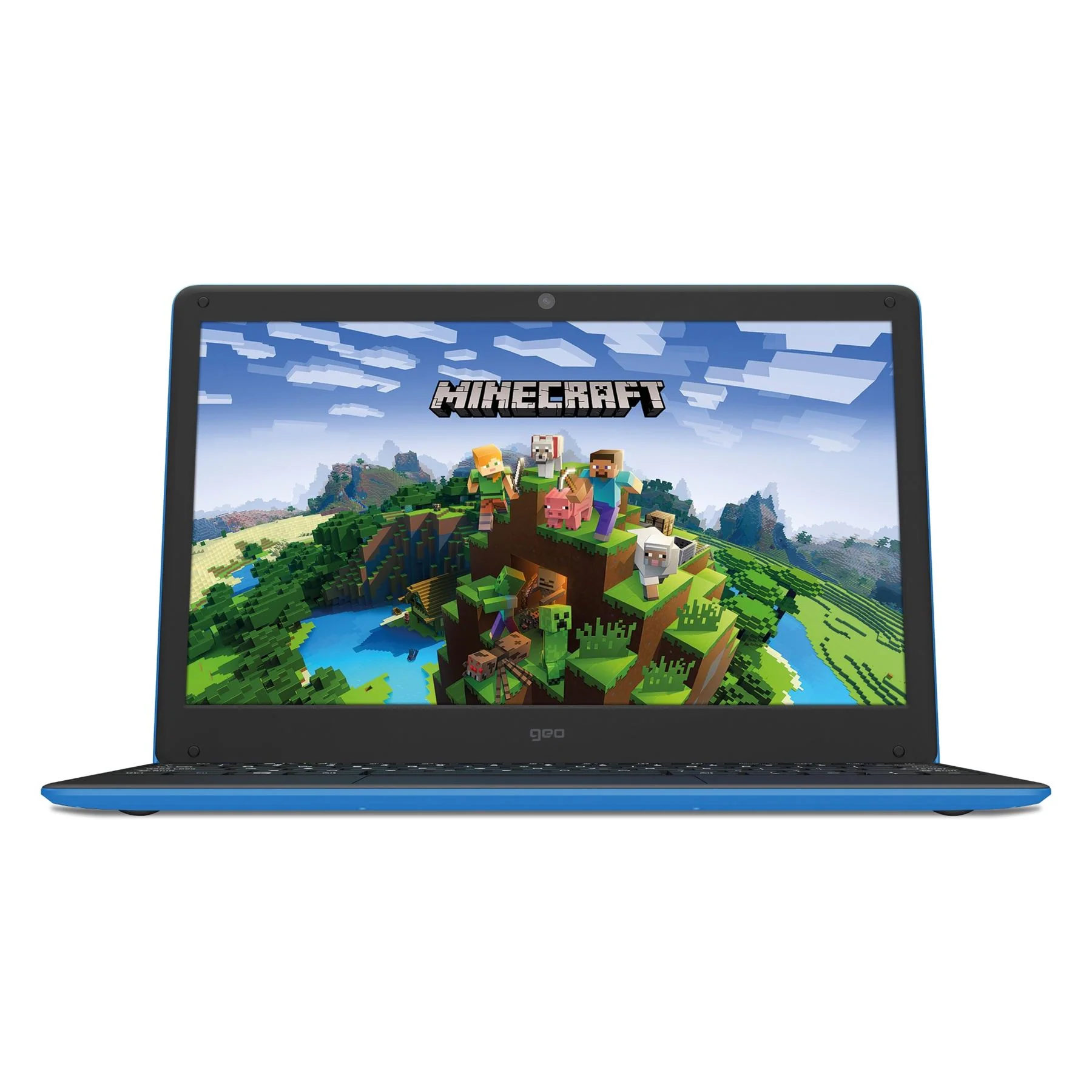 GeoBook 140 (Minecraft Edition) 14" Laptop - Intel® Celeron® N N4020 - 4 GB - 64 GB eMMC - Windows 11 Home - Blue