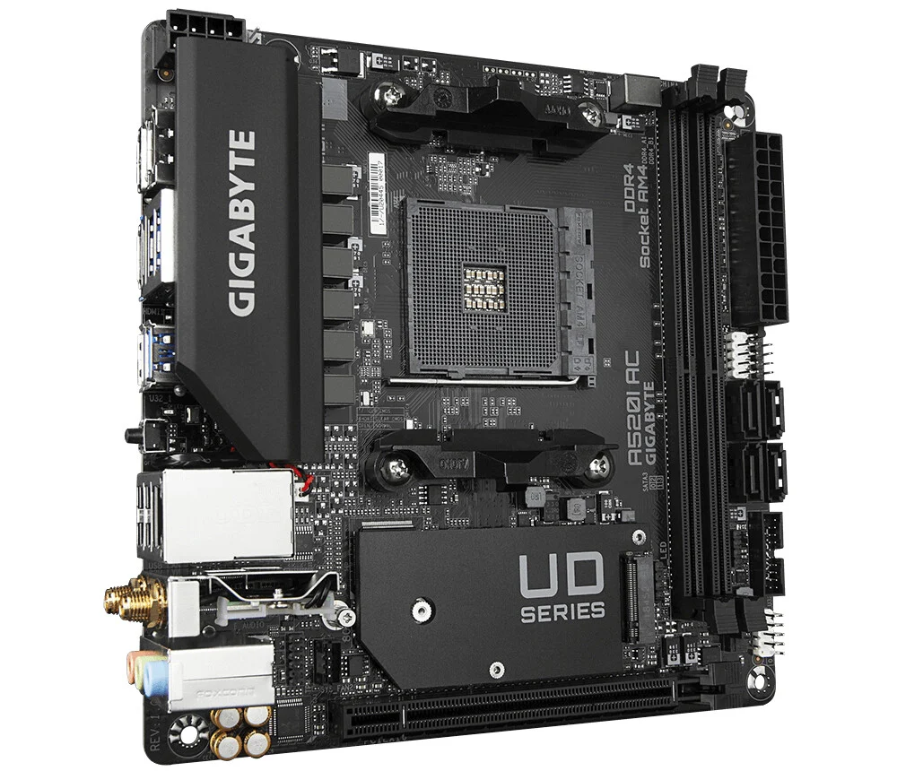 Gigabyte A520I AC mini ITX motherboard - AMD A520 Socket AM4 - Image 3