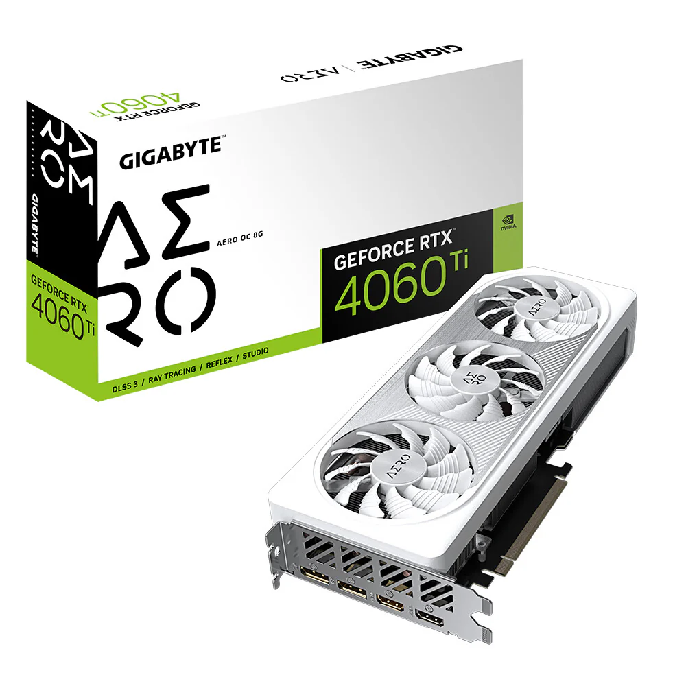 Gigabyte AERO OC 8G - NVIDIA 8 GB GDDR6 GeForce RTX 4060 Ti graphics card - Image 2