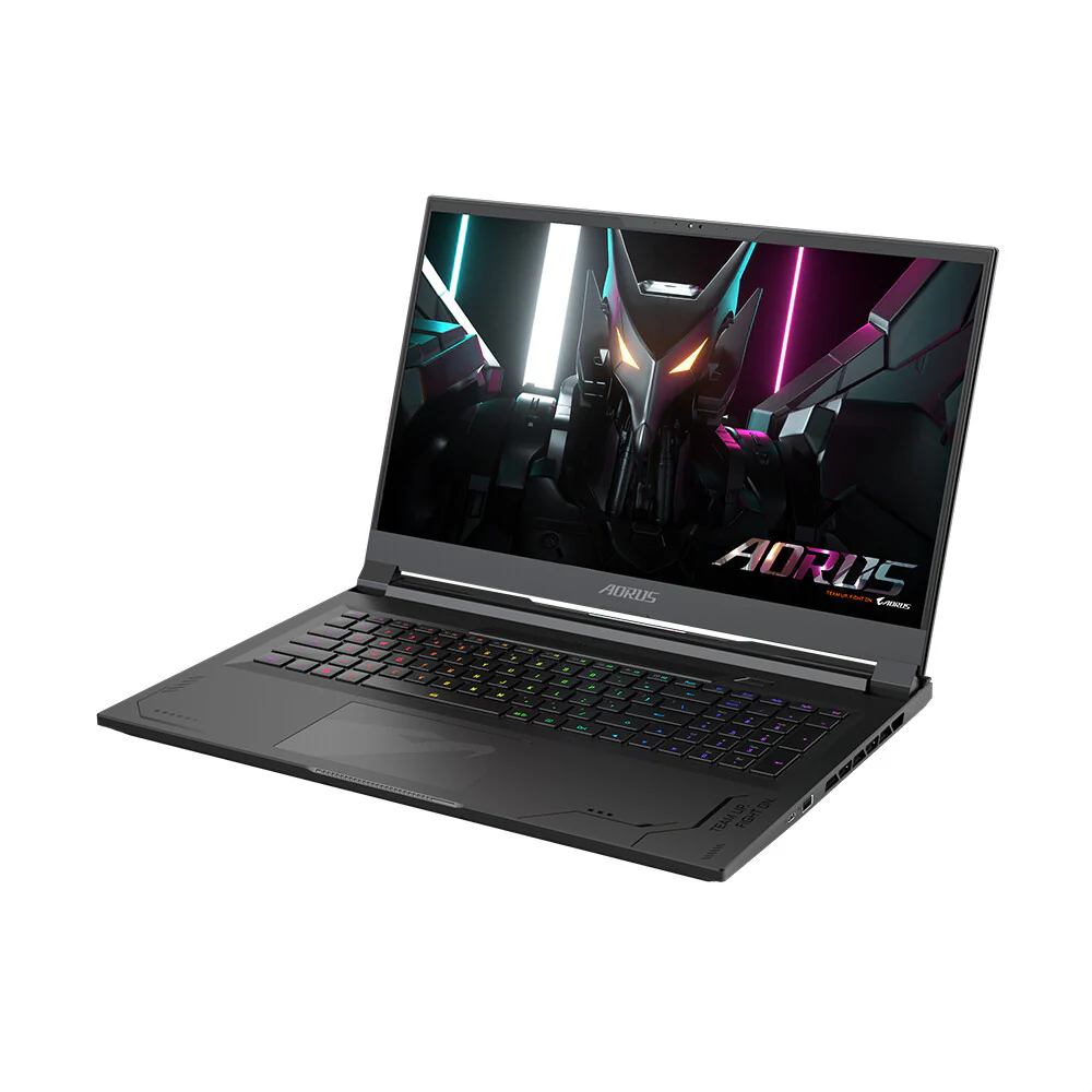 GIGABYTE AORUS 17X AZF Laptop - 43.9 cm (17.3") - Intel® Core™ i9-13980HX - 32 GB DDR5-SDRAM - 2 TB SSD - NVIDIA GeForce RTX 4090 - Wi-Fi 6E - Windows 11 Home - Black - Image 4