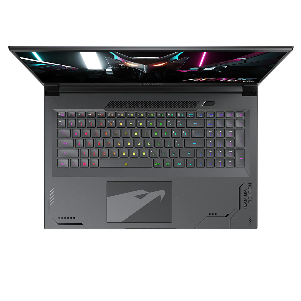 GIGABYTE AORUS 17X AZF Laptop - 43.9 cm (17.3") - Intel® Core™ i9-13980HX - 32 GB DDR5-SDRAM - 2 TB SSD - NVIDIA GeForce RTX 4090 - Wi-Fi 6E - Windows 11 Home - Black - Image 5