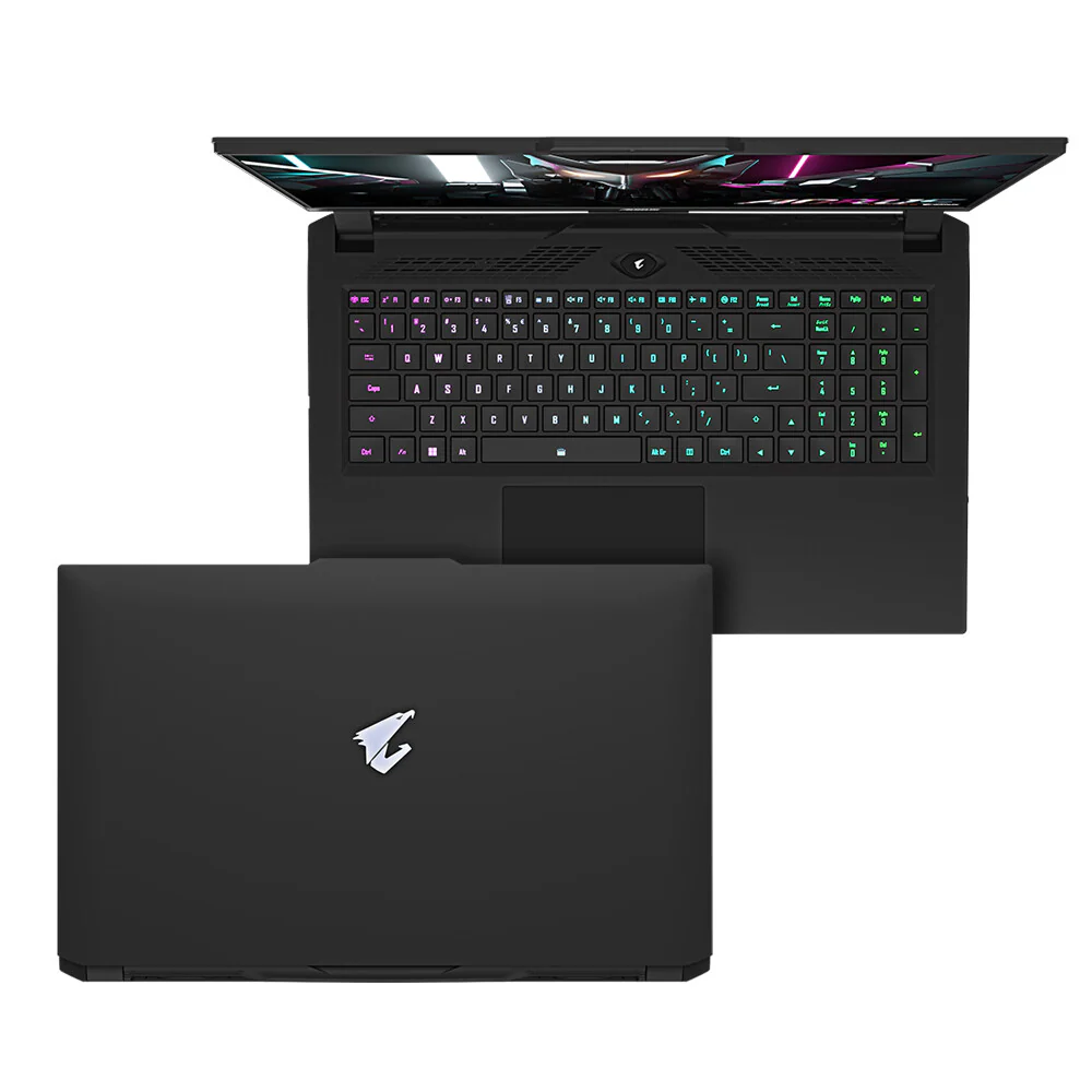 GIGABYTE AORUS 7 9KF Laptop - 43.9 cm (17.3") - Intel® Core™ i5-12500H - 16 GB DDR4-SDRAM - 512 GB SSD - NVIDIA GeForce RTX 4060 - Wi-Fi 6E - Windows 11 Home - Black - Image 4