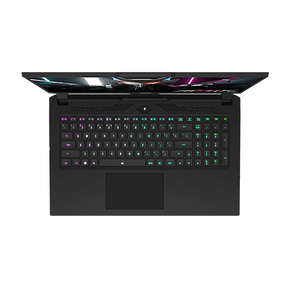 GIGABYTE AORUS 7 9KF Laptop - 43.9 cm (17.3") - Intel® Core™ i5-12500H - 16 GB DDR4-SDRAM - 512 GB SSD - NVIDIA GeForce RTX 4060 - Wi-Fi 6E - Windows 11 Home - Black - Image 6