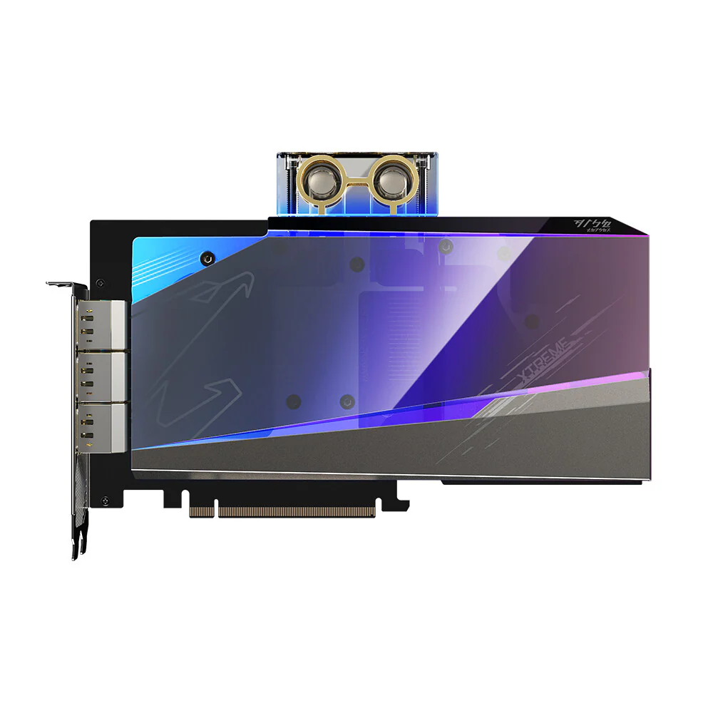GIGABYTE AORUS XTREME WATERFORCE WB - NVIDIA 10 GB GDDR6X GeForce RTX 3080 graphics card - Image 2