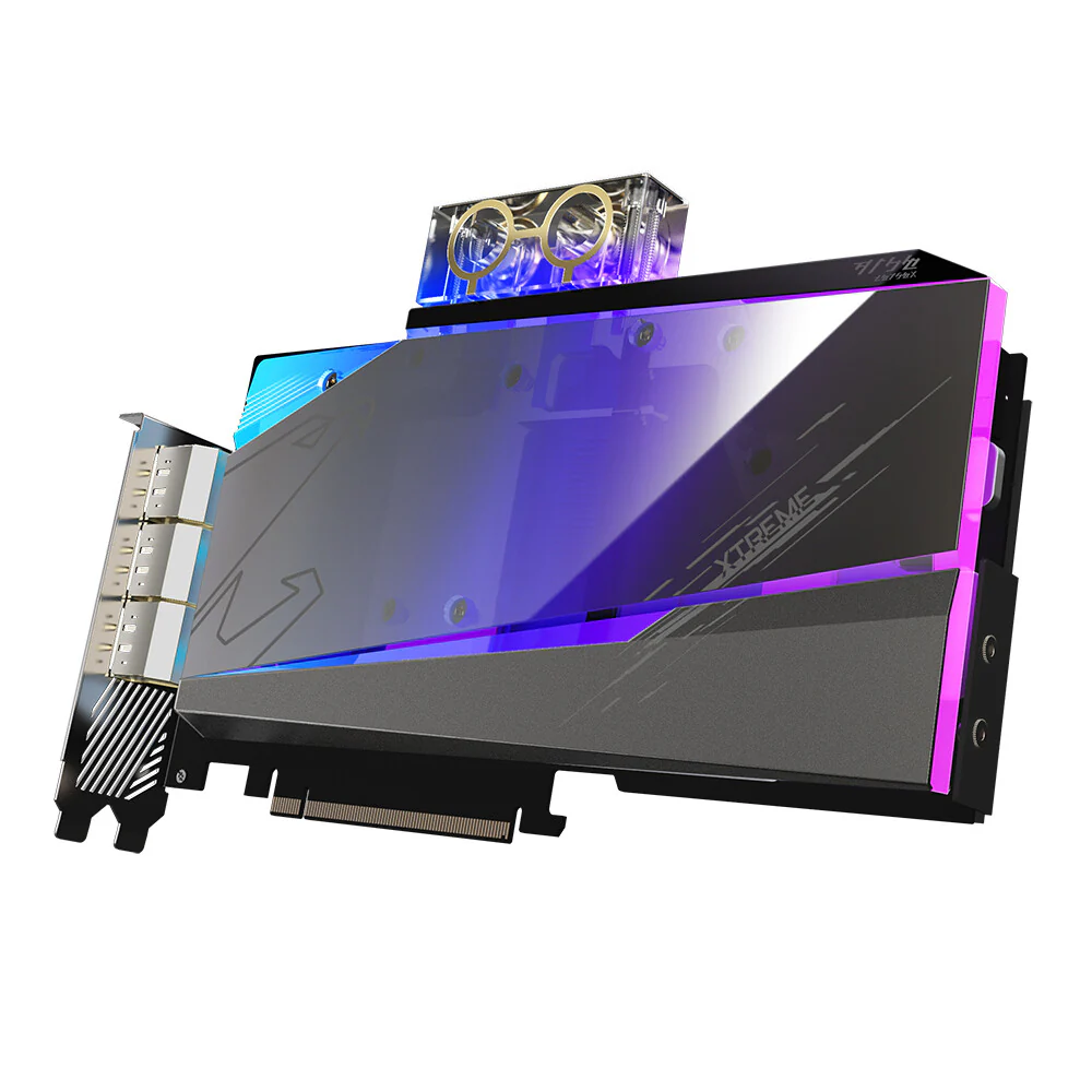 GIGABYTE AORUS XTREME WATERFORCE WB - NVIDIA 10 GB GDDR6X GeForce RTX 3080 graphics card - Image 4