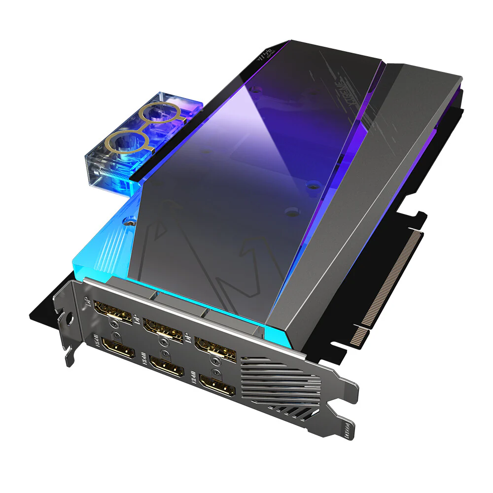 GIGABYTE AORUS XTREME WATERFORCE WB - NVIDIA 10 GB GDDR6X GeForce RTX 3080 graphics card - Image 5