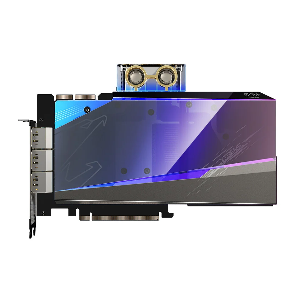 GIGABYTE AORUS XTREME WATERFORCE WB - NVIDIA 24 GB GDDR6X GeForce RTX 3090 graphics card - Image 2