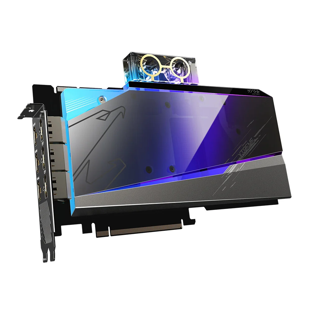 GIGABYTE AORUS XTREME WATERFORCE WB - NVIDIA 24 GB GDDR6X GeForce RTX 3090 graphics card - Image 3