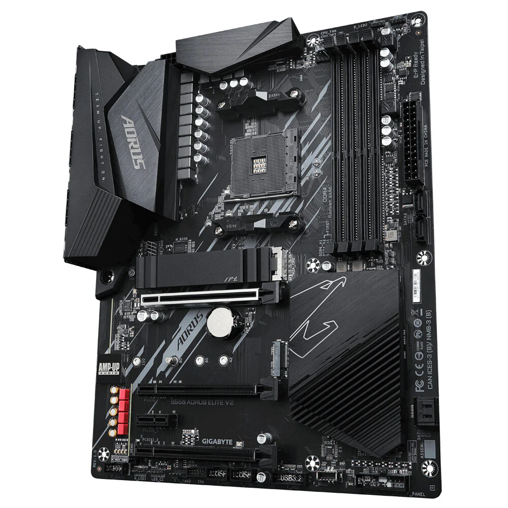 Gigabyte B550 AORUS ELITE V2 ATX motherboard - AMD B550 Socket AM4 - Image 3