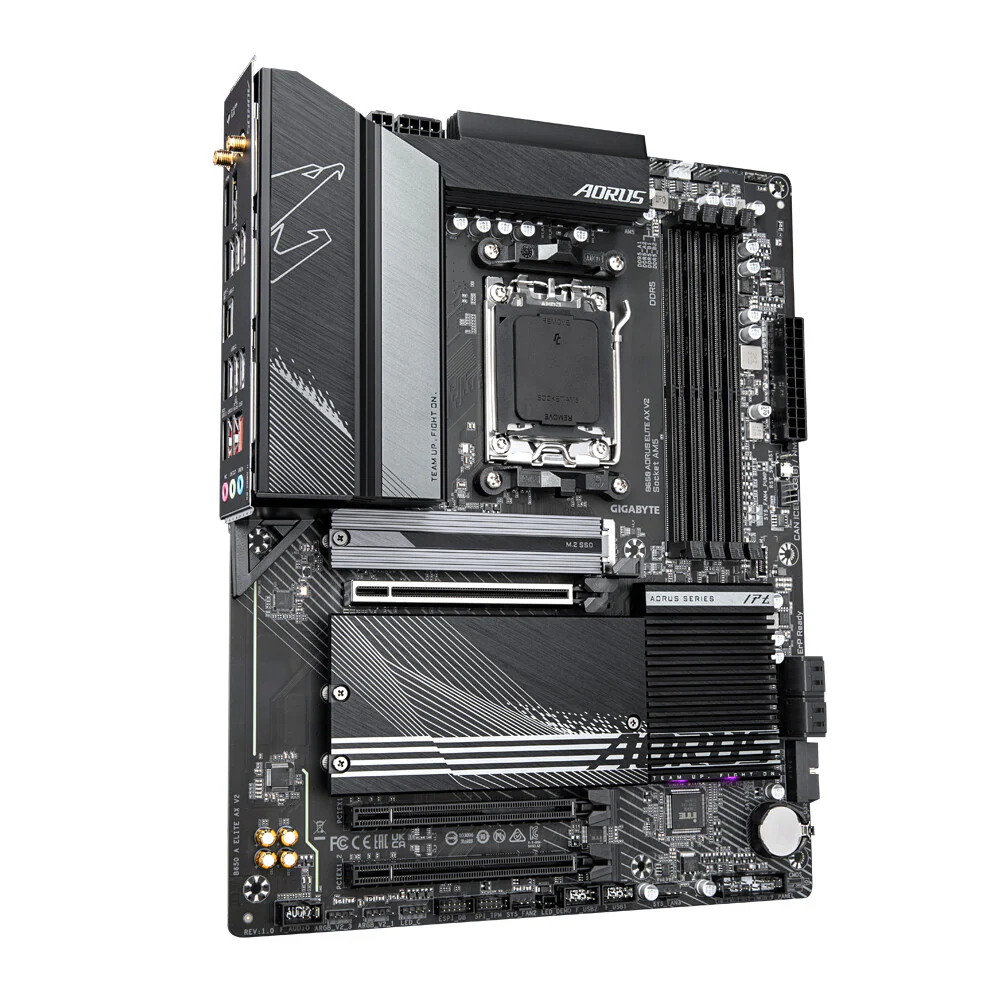 Gigabyte B650 AORUS ELITE AX V2 ATX motherboard - AMD B650 Socket AM5 - Image 2