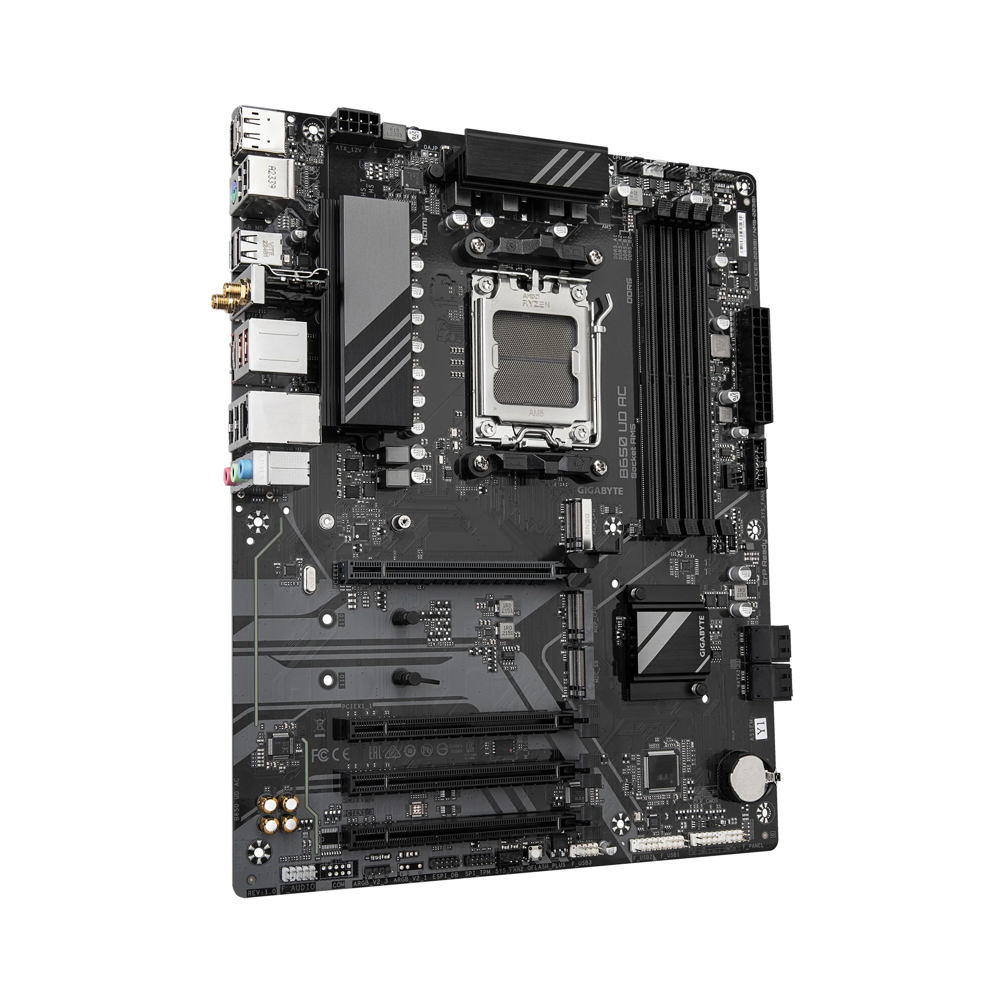 GIGABYTE B650 UD AC ATX motherboard - AMD B650 Socket AM5 - Image 3