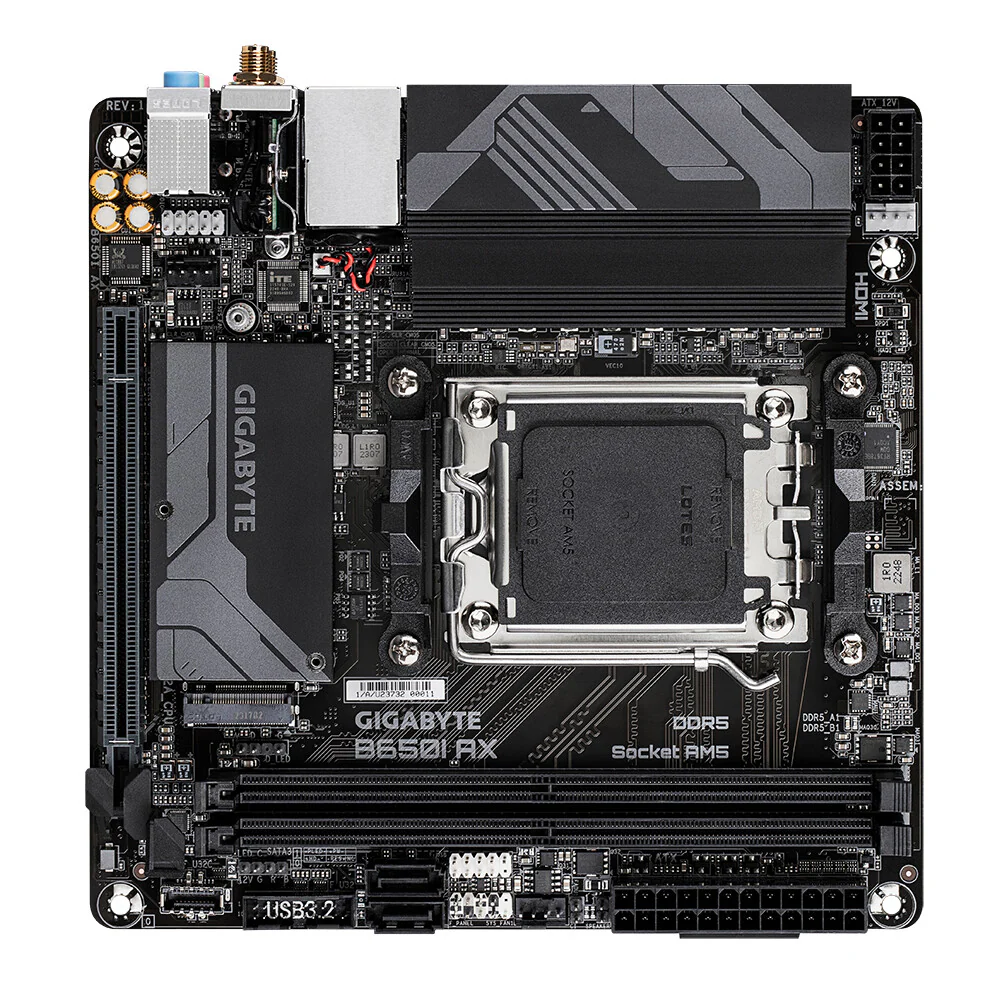 GIGABYTE B650I AX Mini-ITX motherboard - AMD B650 Socket AM5 - Image 4
