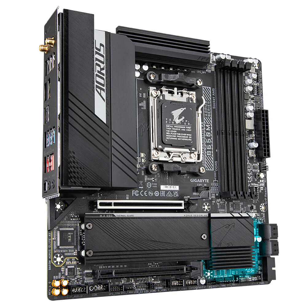Gigabyte B650M AORUS ELITE AX - AMD B650 ATX motherboard - Image 3