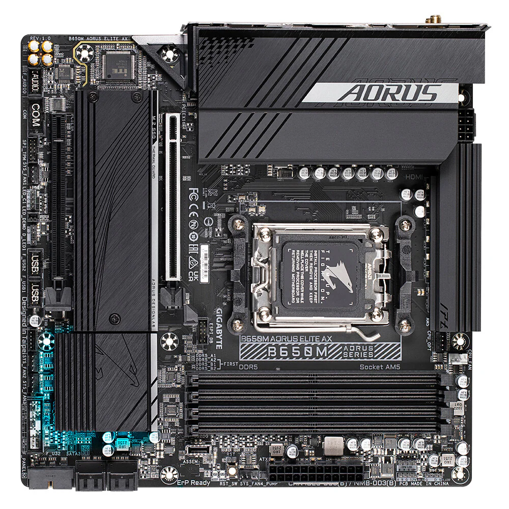 Gigabyte B650M AORUS ELITE AX - AMD B650 ATX motherboard - Image 4