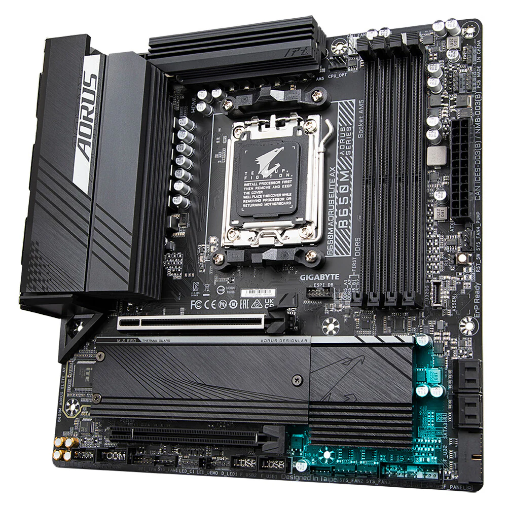 Gigabyte B650M AORUS ELITE AX - AMD B650 ATX motherboard - Image 5