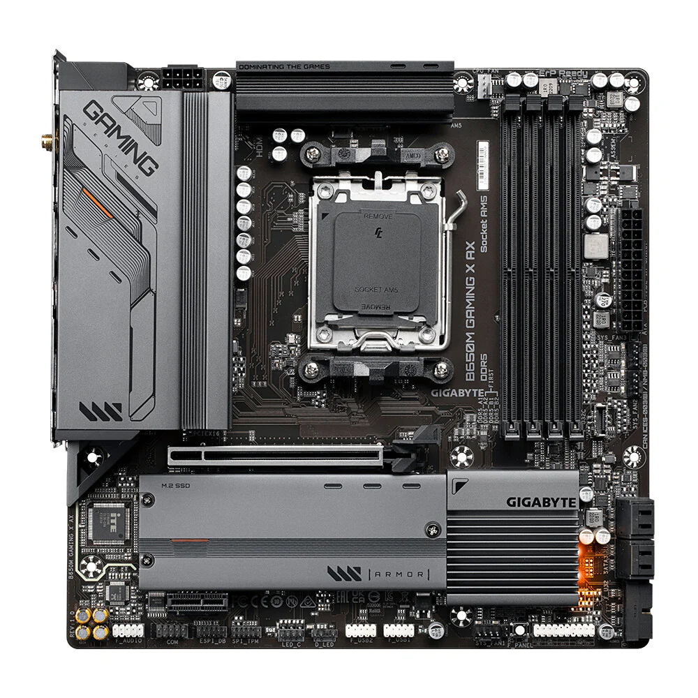 Gigabyte B650M GAMING X AX - AMD AM5 Socket Micro ATX Motherboard - Image 2