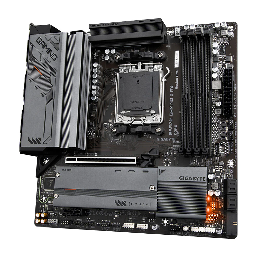 Gigabyte B650M GAMING X AX - AMD AM5 Socket Micro ATX Motherboard - Image 4