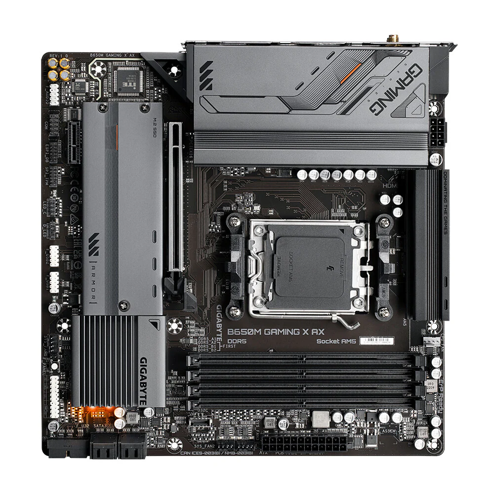 Gigabyte B650M GAMING X AX - AMD AM5 Socket Micro ATX Motherboard - Image 5