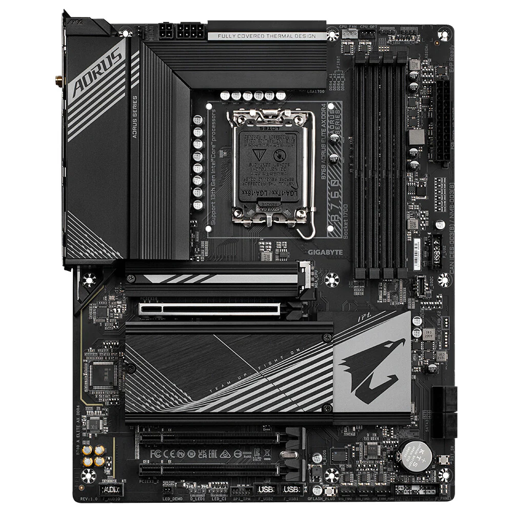 Gigabyte B760 AORUS ELITE AX DDR4 - Intel B760 Express LGA 1700 ATX motherboard - Image 4