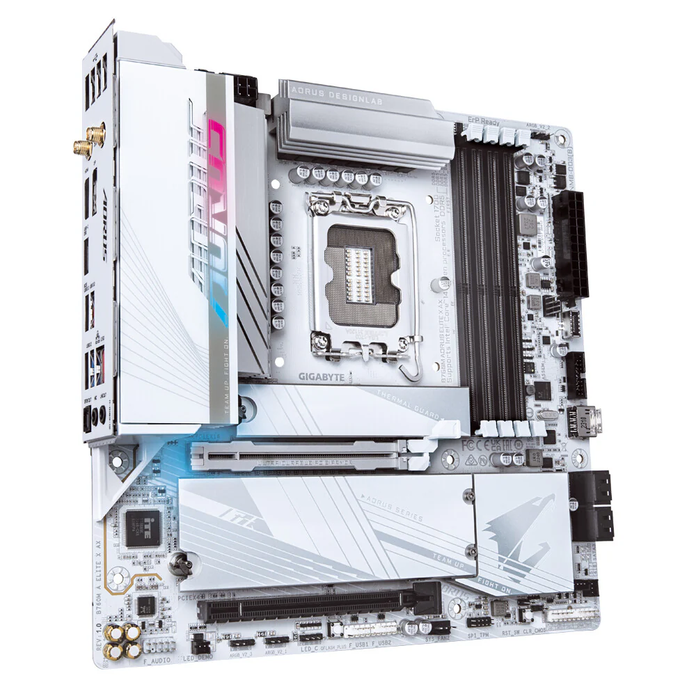 Gigabyte B760M AORUS ELITE X AX ATX motherboard - Intel B760 LGA1700 - Image 3