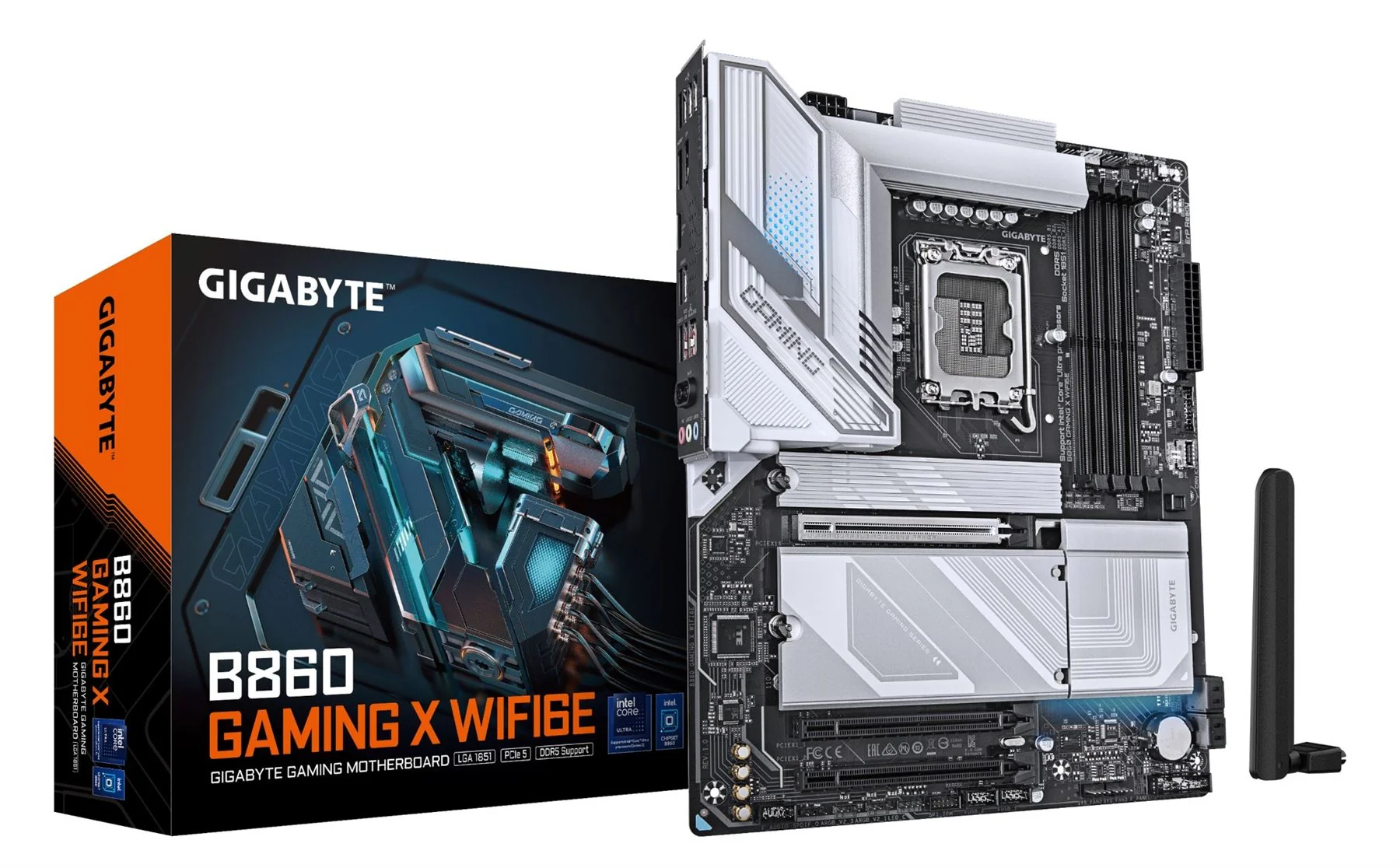 GIGABYTE B860 GAMING X WIFI6E ATX motherboard - Intel B860 LGA 1851
