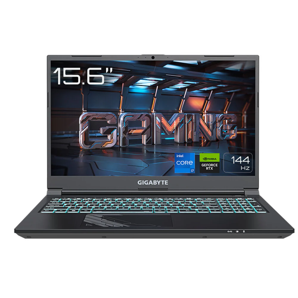 Gigabyte G5 KF5 Laptop - 39.6 cm (15.6") - Intel® Core™ i7-13620H - 16GB DDR5-SDRAM - 1 TB SSD - NVIDIA GeForce RTX 4060 - Wi-Fi 6E - Windows 11 Home - Black