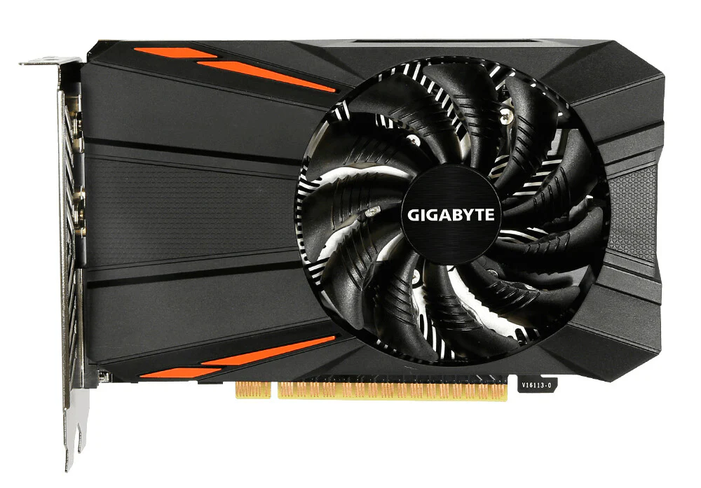 GIGABYTE - NVIDIA 4 GB GDDR5 GeForce GTX 1050 Ti graphics card - Image 2