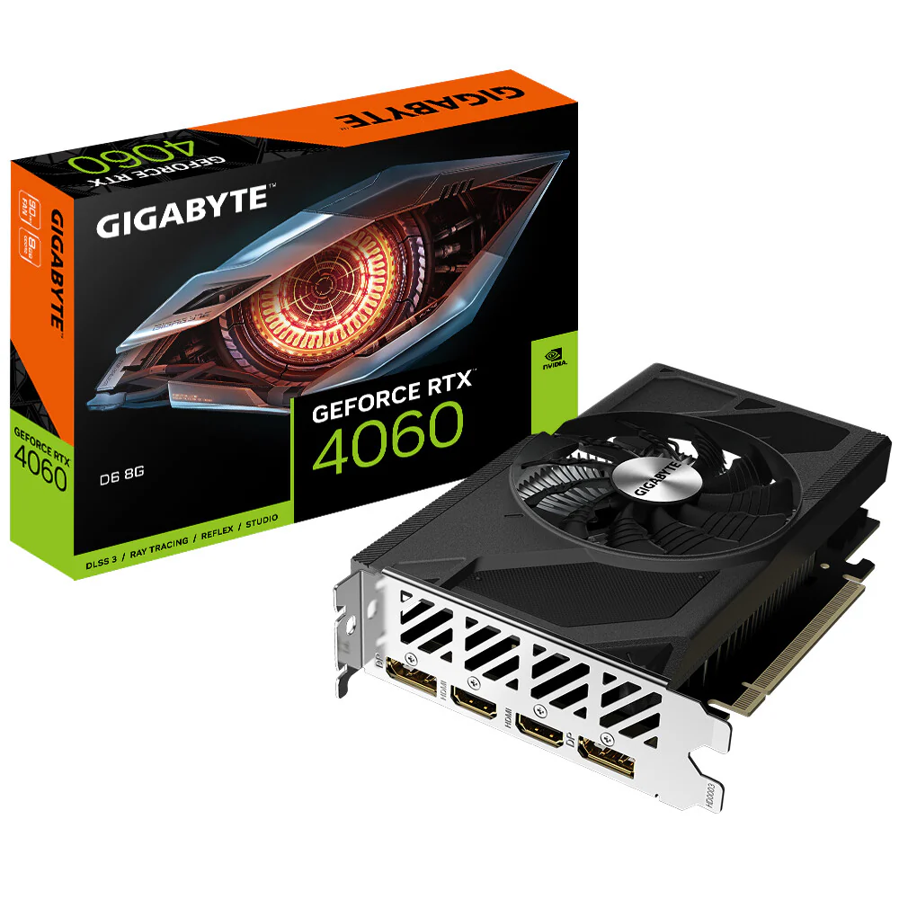 Gigabyte D6 - NVIDIA 8 GB GDDR6 GeForce RTX 4060 graphics card - Image 2