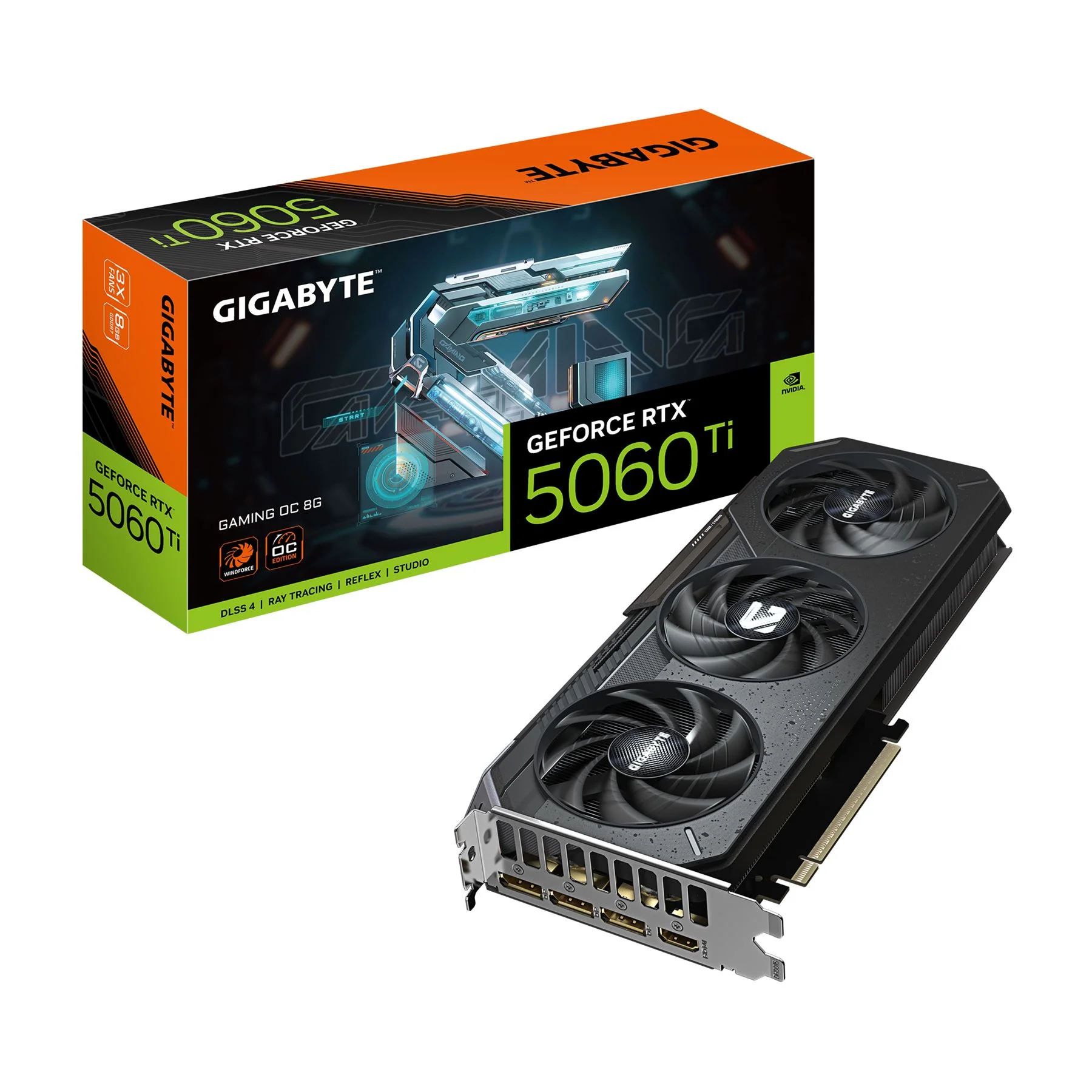 GIGABYTE GAMING OC - NVIDIA 8 GB GDDR7 GeForce RTX 5060 Ti graphics card