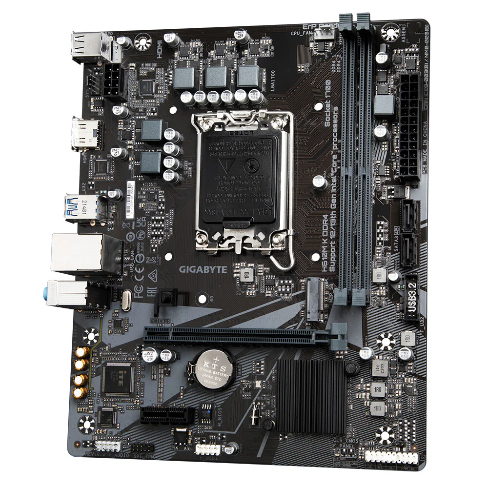 GIGABYTE H610M K ATX motherboard - Intel Z790 LGA 1700 - Image 3
