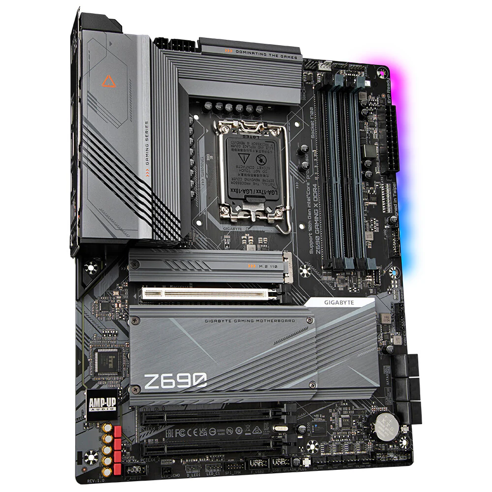 Gigabyte Z690 GAMING X DDR4 (rev. 1.0) ATX motherboard - Intel Z690 LGA 1700 - Image 3