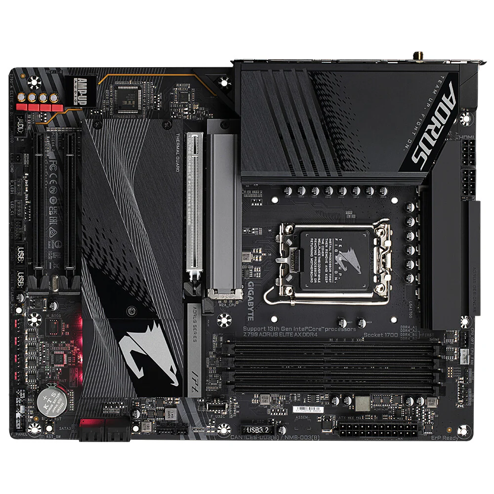 Gigabyte Z790 AORUS ELITE AX DDR4 ATX motherboard - Intel Z790 LGA 1700 - Image 5