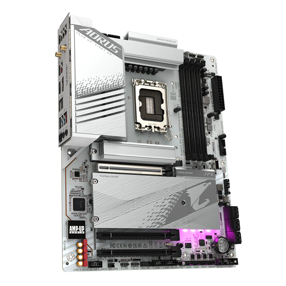 Gigabyte Z790 AORUS ELITE AX ICE ATX motherboard - Intel Z790 Express LGA 1700 - Image 3