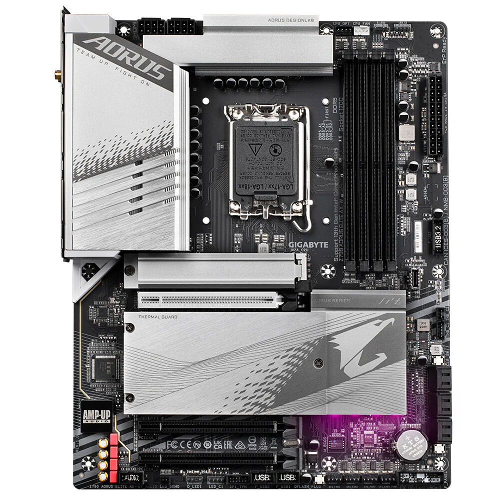Gigabyte Z790 AORUS ELITE AX-W ATX motherboard - Intel Z790 Express LGA 1700 - Image 2