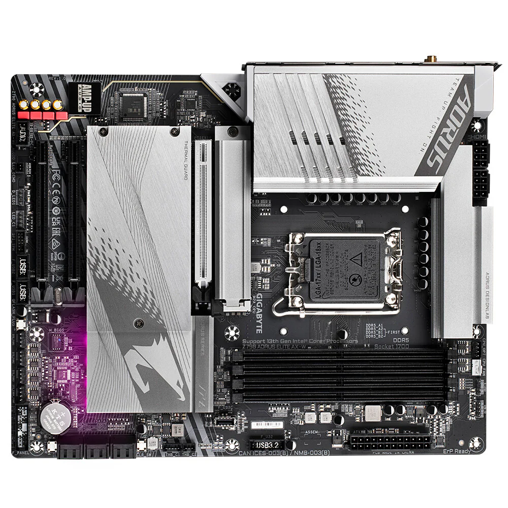 Gigabyte Z790 AORUS ELITE AX-W ATX motherboard - Intel Z790 Express LGA 1700 - Image 4