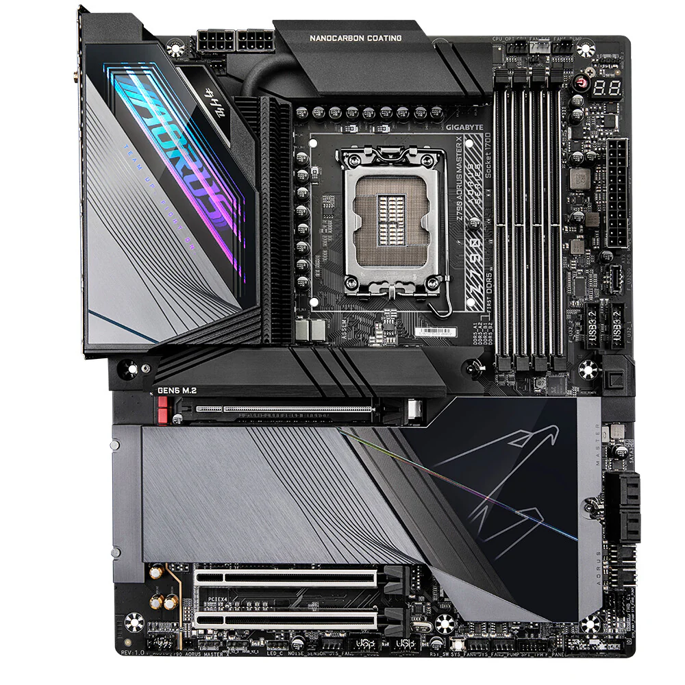 Gigabyte Z790 AORUS MASTER X E-ATX motherboard - Intel Z790 Express LGA1700 - Image 2