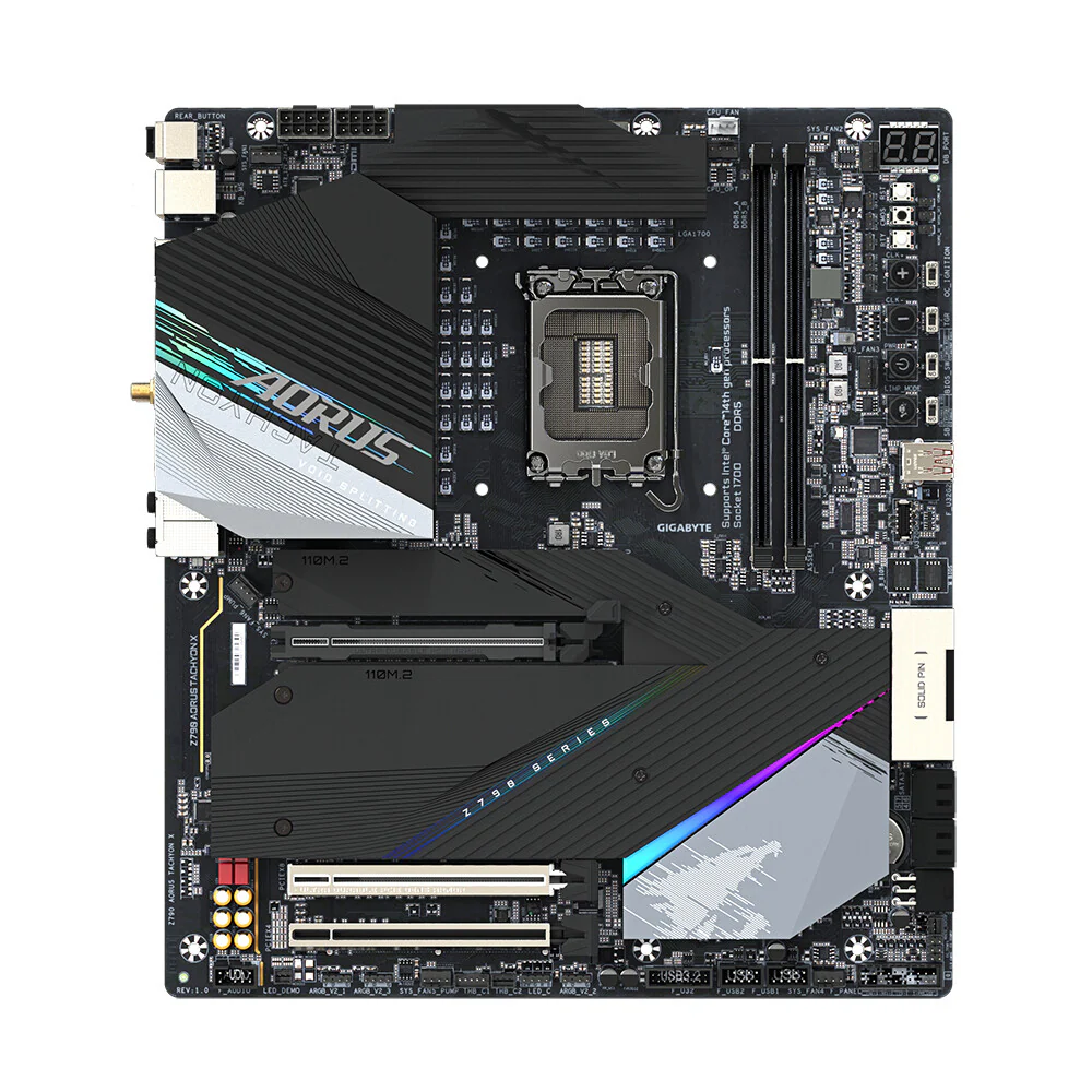 Gigabyte Z790 AORUS TACHYON X E-ATX motherboard - Intel Z790 LGA 1700 - Image 2