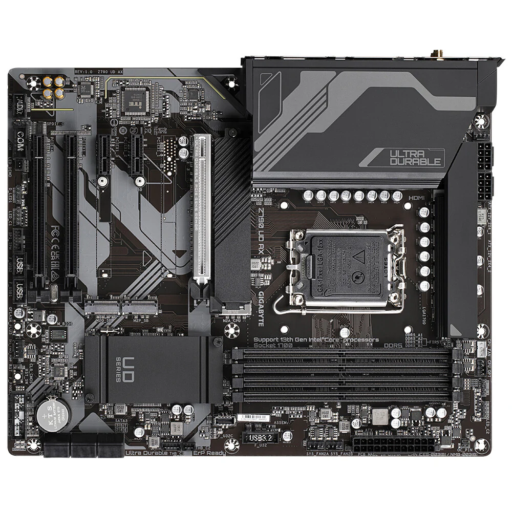 Gigabyte Z790 UD AX (REV. 1.0) ATX motherboard - Intel Z790 LGA 1700 - Image 5