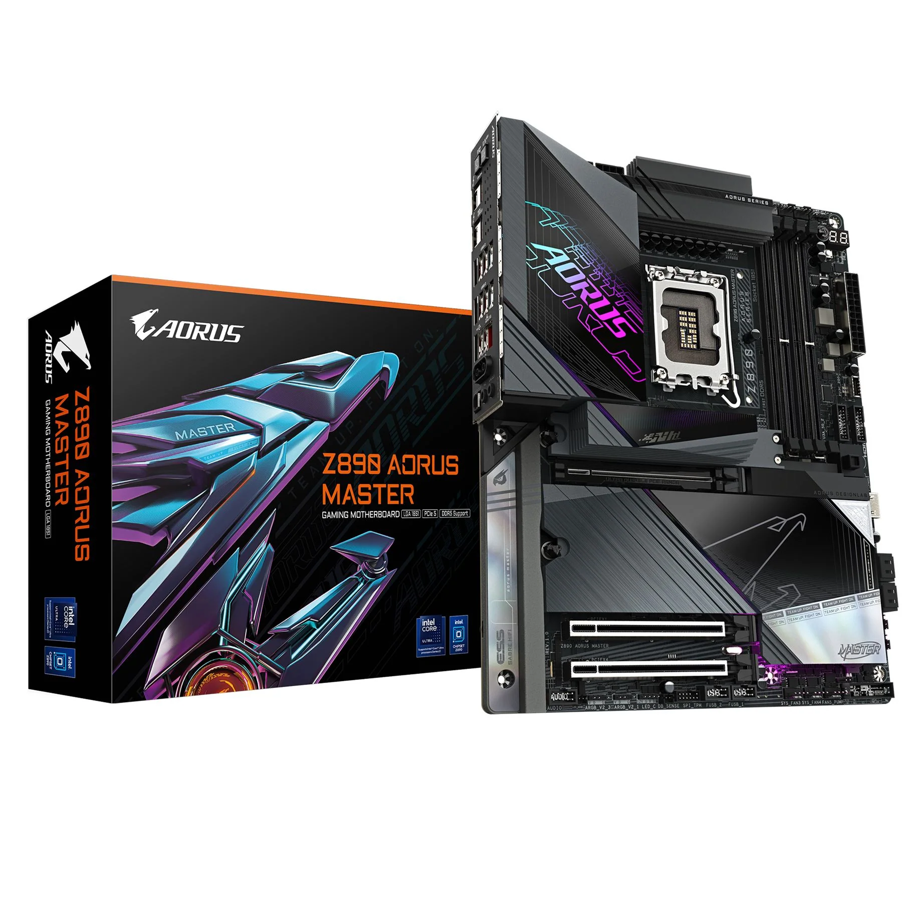 GIGABYTE Z890 AORUS MASTER ATX motherboard - Intel Z890 LGA 1851