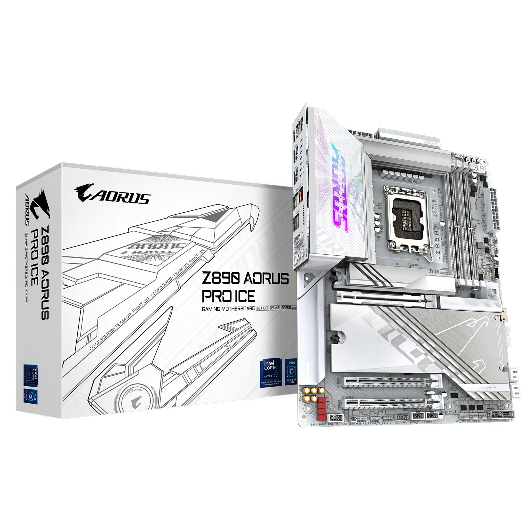 GIGABYTE Z890 AORUS PRO ICE ATX motherboard - Intel Z890 LGA 1851
