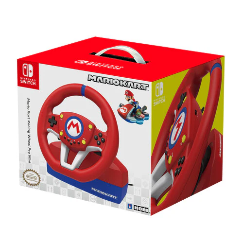 Hori Mario Kart Racing Wheel Pro Mini - USB Steering wheel + Pedals for Nintendo Switch - Image 6