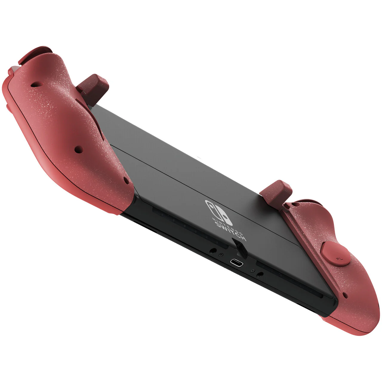 Hori Split Pad Compact - Gamepad Controllers for Nintendo Switch in Apricot Red - Image 3
