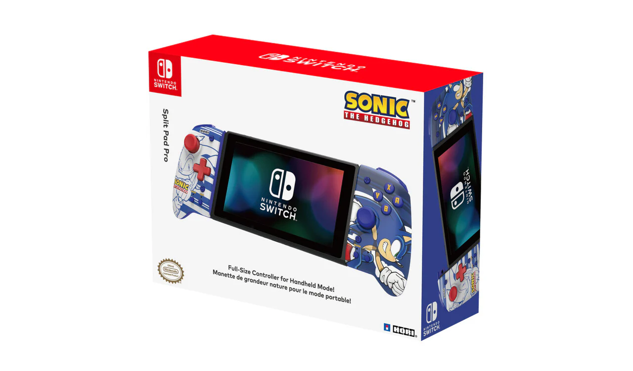 Hori Split Pad Pro -  Game Controllers for Nintendo Switch - Sonic The Hedgehog Edition - Image 2