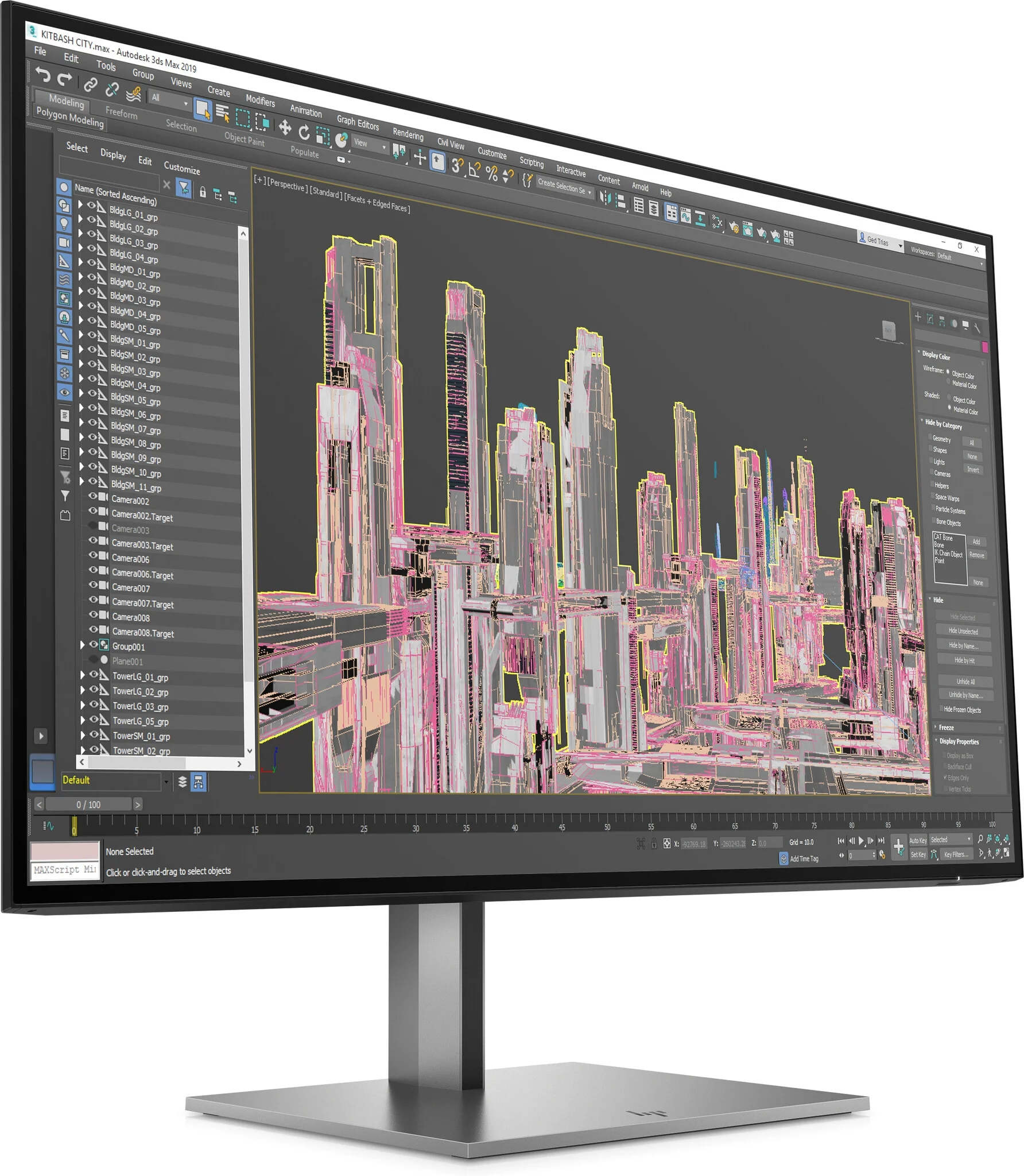 HP Z27U G3 - 68.6 cm (27") - 2560 x 1440 pixels Quad HD Monitor - Image 3