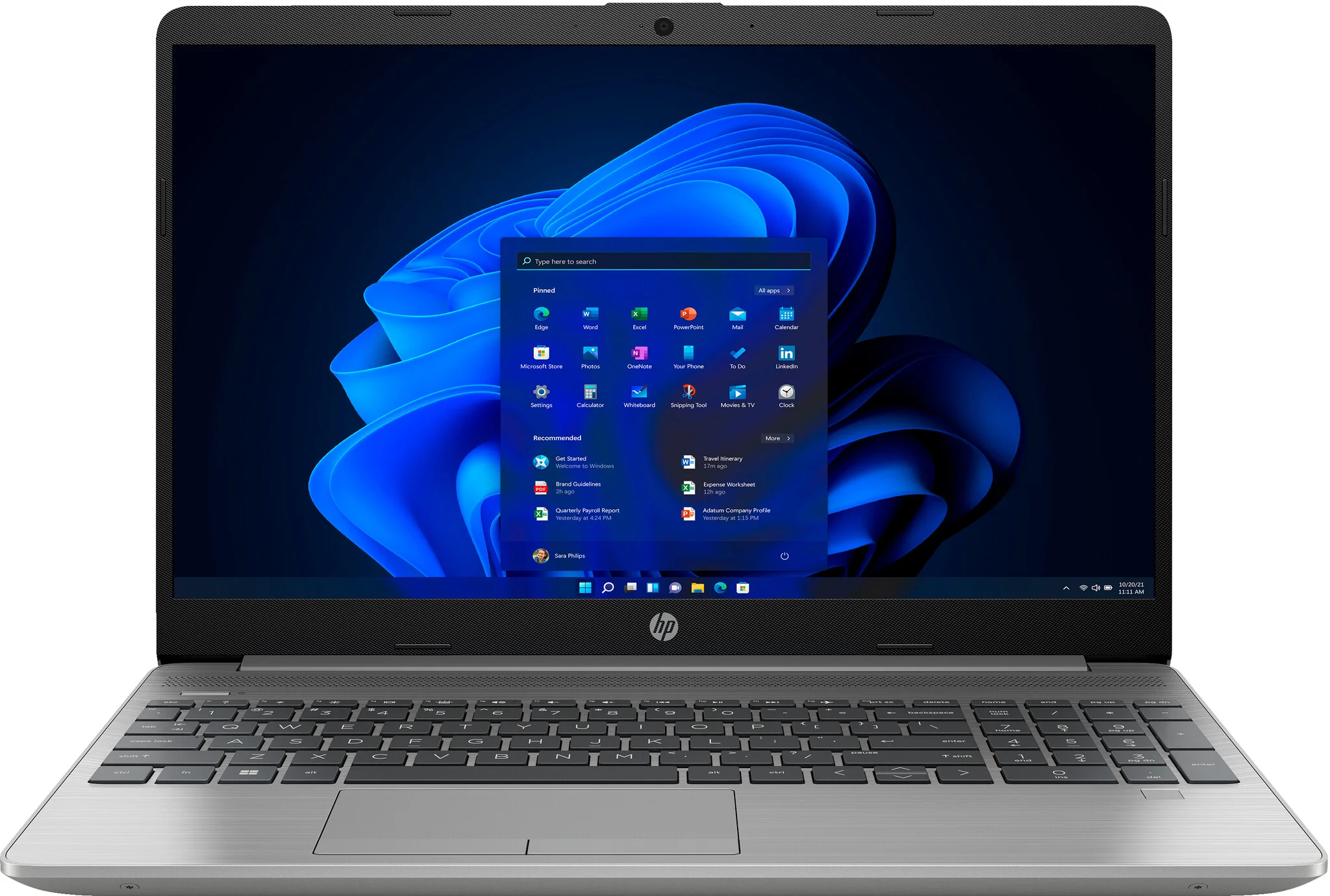 HP 250 G9 Laptop - 39.6 cm (15.6") - Intel® Core™ i5-1235U - 8 GB DDR4-SDRAM - 512 GB SSD - Wi-Fi 6 - Windows 11 Home - Silver