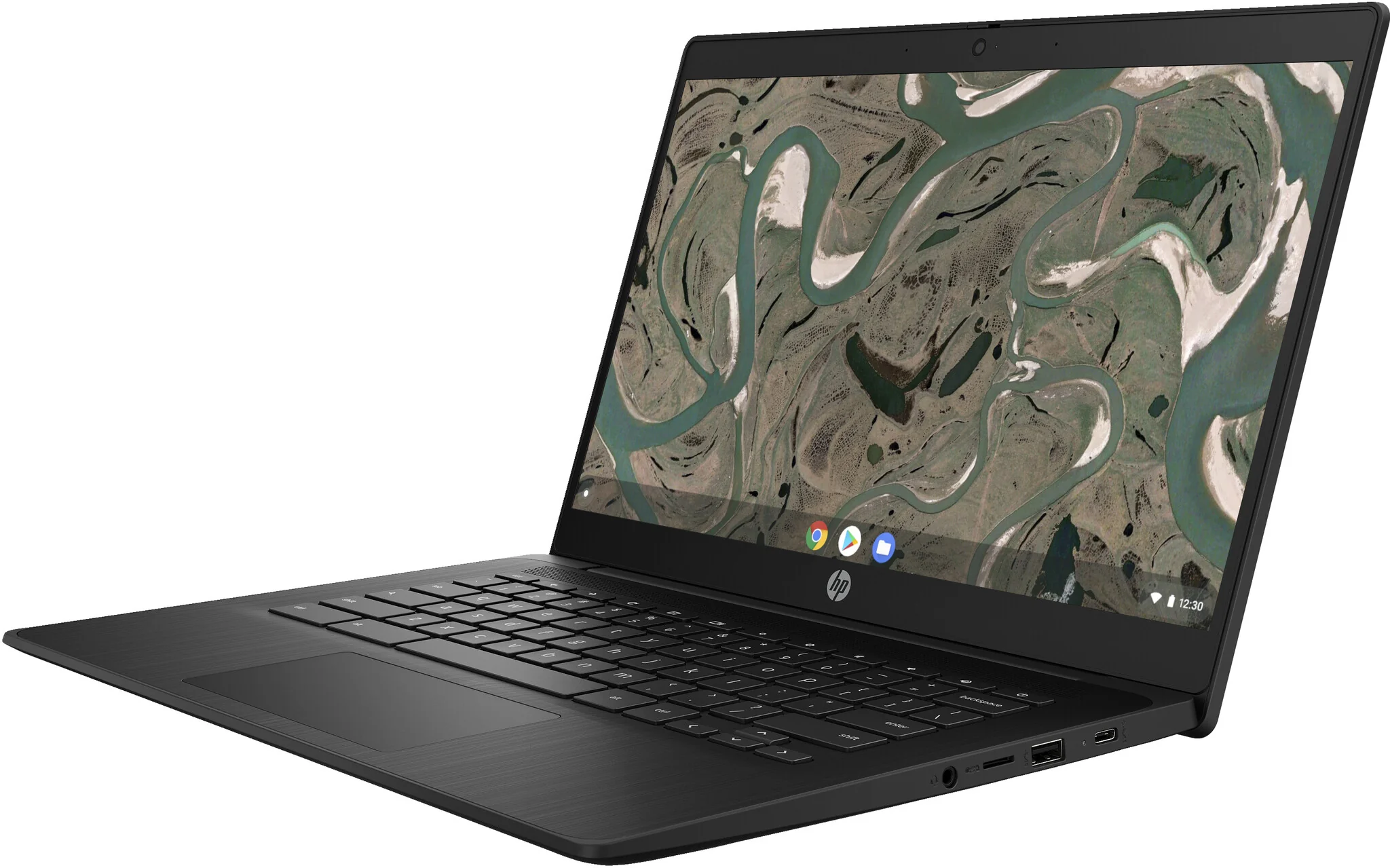 HP Chromebook 14 G7 - 35.6 cm (14") - Intel® Celeron® N5100 - 8 GB LPDDR4x-SDRAM - 32 GB eMMC - Wi-Fi 6 - ChromeOS - Black - Image 3