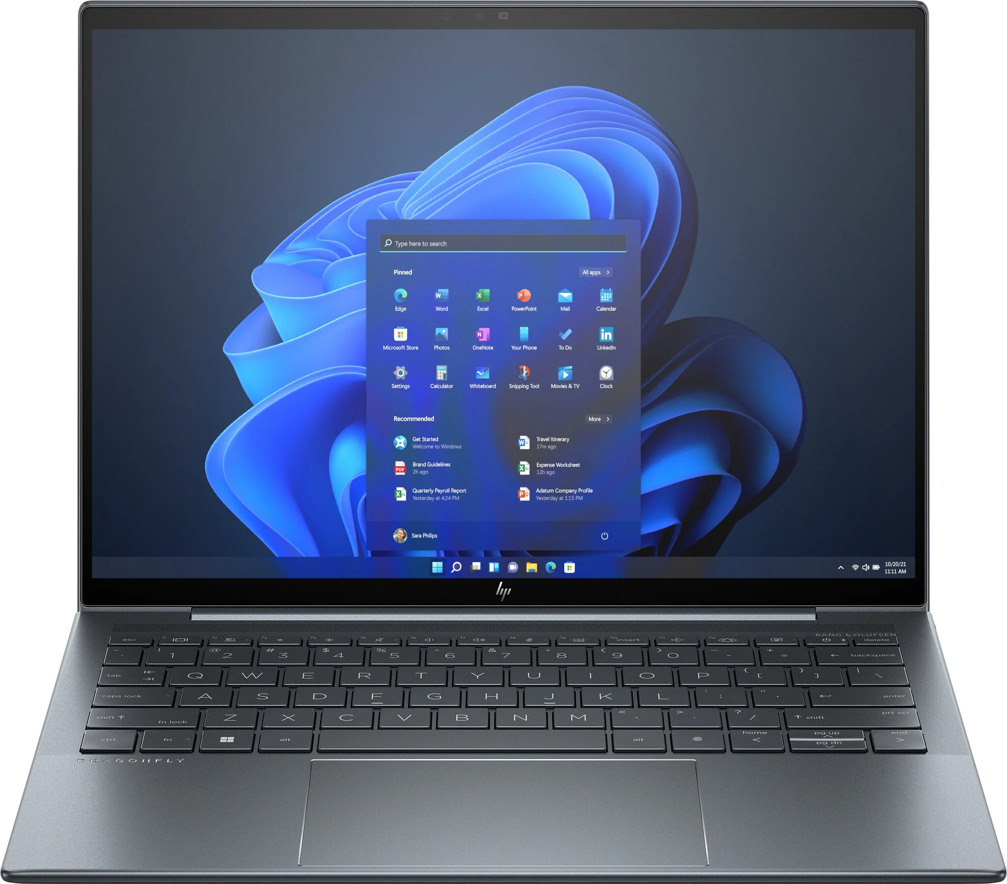 HP Dragonfly 13.5 G4 Laptop - 34.3 cm (13.5") - Intel® Core™ i7-1355U - 16 GB LPDDR5-SDRAM - 1 TB SSD - Wi-Fi 6E - Windows 11 Pro - Blue